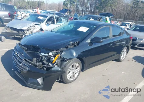 2020 Hyundai Elantra Sel from USA, damaged, VIN KMHD84LF4LU058137